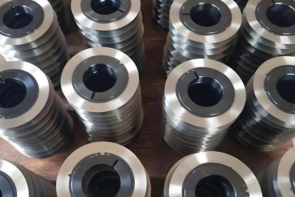 Shear slitting knives for paper, foil, and laminate slitting Shear slitting knives for paper, foil, and laminate slitting